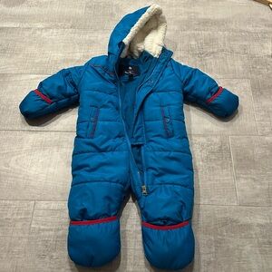 Ben Sherman Blue Kids Jacket with Red Accents